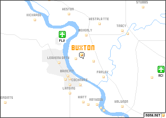 map of Buxton