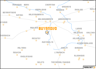 map of Buyanovo