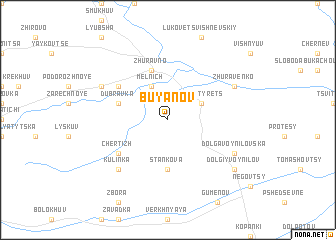 map of Buyanov