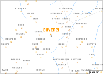 map of Buyenzi