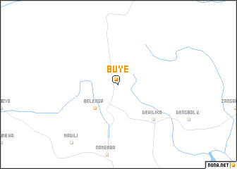 map of Buye