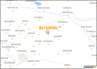 map of Buygorod