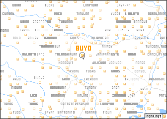 map of Buyo