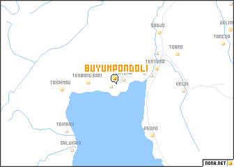 map of Buyumpondoli