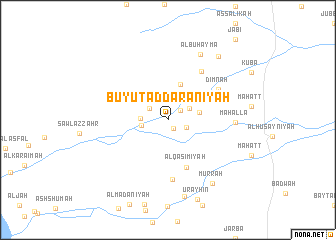 map of Buyūt ad Darānīyah