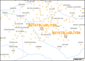 map of Buyūt al ‘Ijālīyah