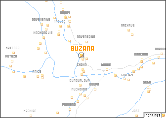 map of Buzana