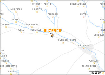 map of Buzescu