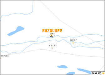 map of Buz-Gumer