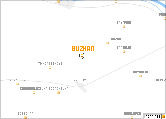 map of Buzhan