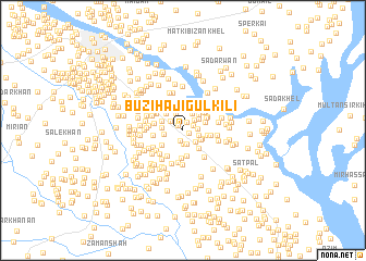 map of Būzi Hāji Gul Kili