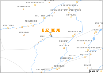 map of Buzinovo