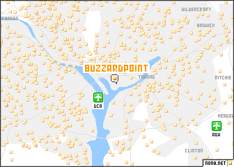 map of Buzzard Point