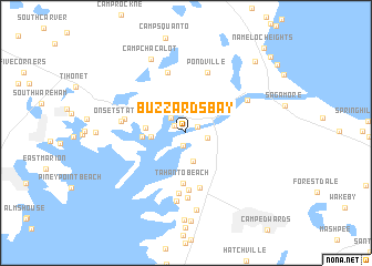 map of Buzzards Bay