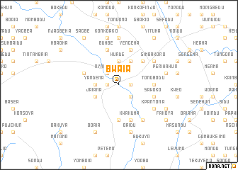 map of Bwaia