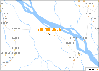 map of Bwamandele