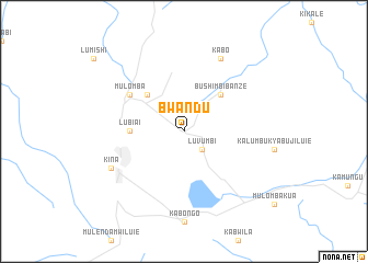 map of Bwandu