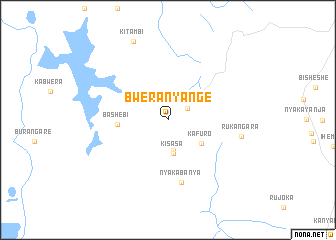 map of Bweranyange