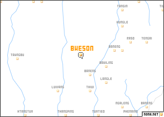 map of Bweson