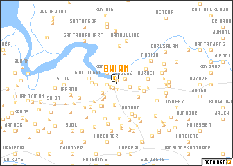 map of Bwiam
