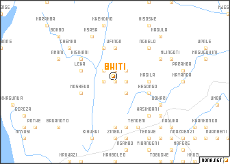 map of Bwiti