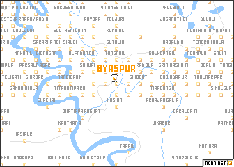 map of Byaspur