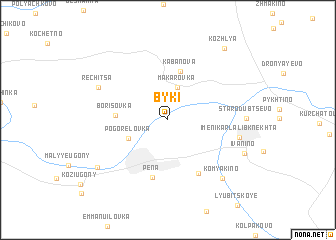 map of Byki