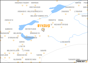 map of Bykovo