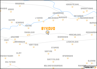 map of Bykovo