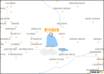 map of Bykovo