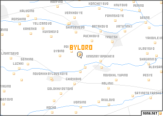 map of Byloro