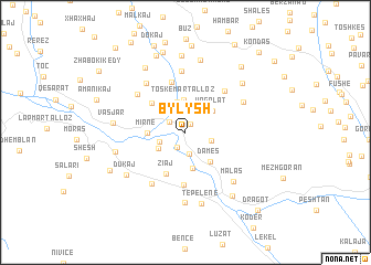 map of Bylysh