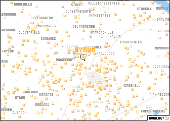 map of Bynum