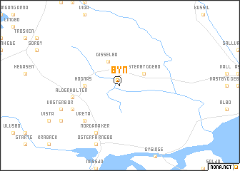 map of Byn
