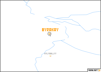 map of Byrakay