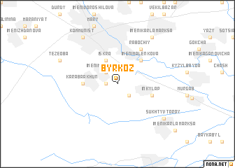 map of Byr-Koz