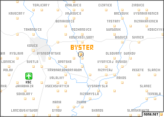 map of Byster