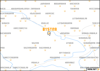 map of Bystra
