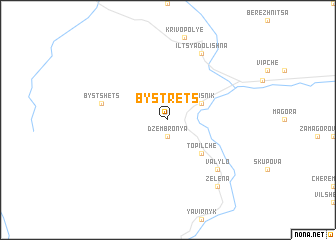 map of Bystrets