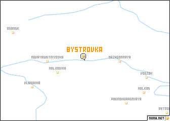 map of Bystrovka