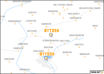 map of Bytosh\