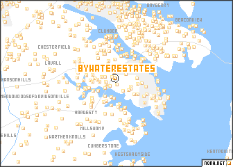 map of Bywater Estates