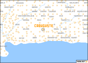 map of Ca Auguste