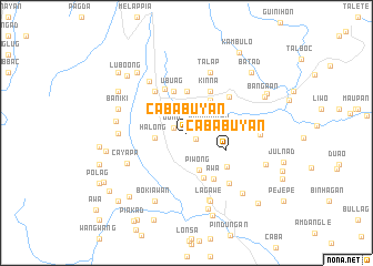 map of Cababuyan