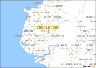 map of Cabalangan