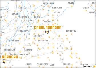map of Cabalaoañgan