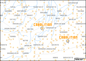 map of Cabalitian