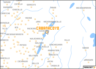 map of Cabanacoyo