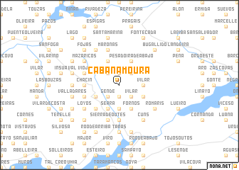 map of Cabanamoura