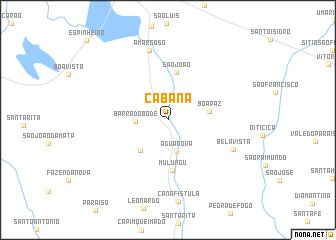 map of Cabana